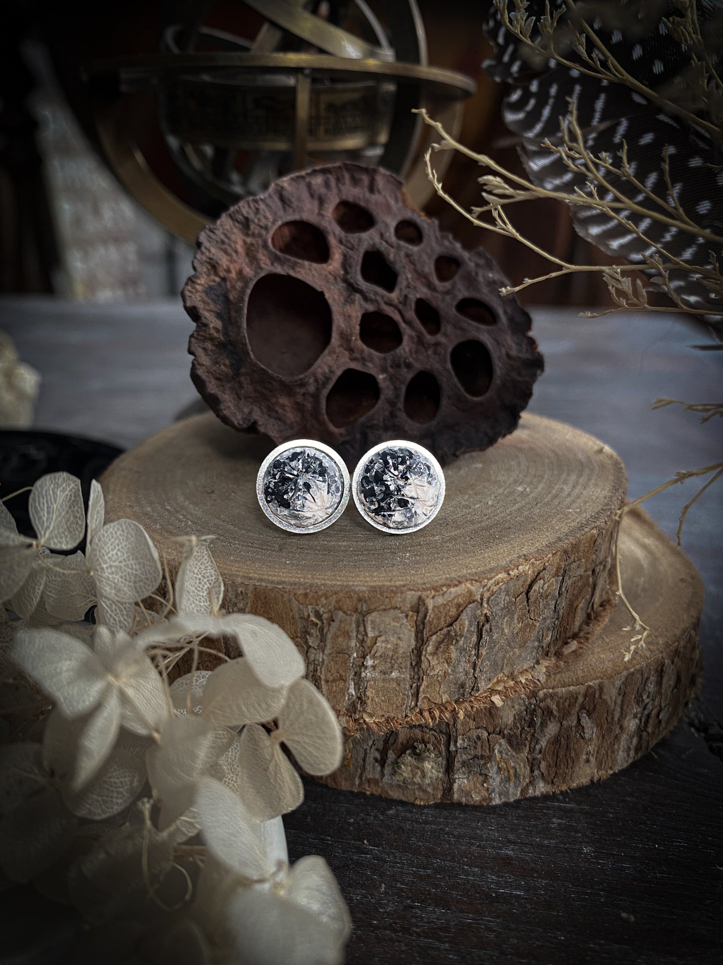 SET PLATINUM ELEGANCE MOON | ANELLO + ORECCHINI