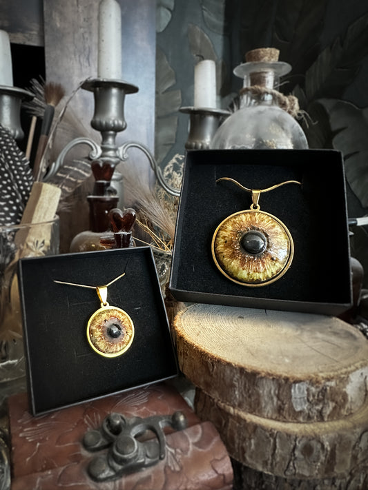 Sguardo dell’Anima PREORDINE Ciondolo-Anello Iride Personalizzato