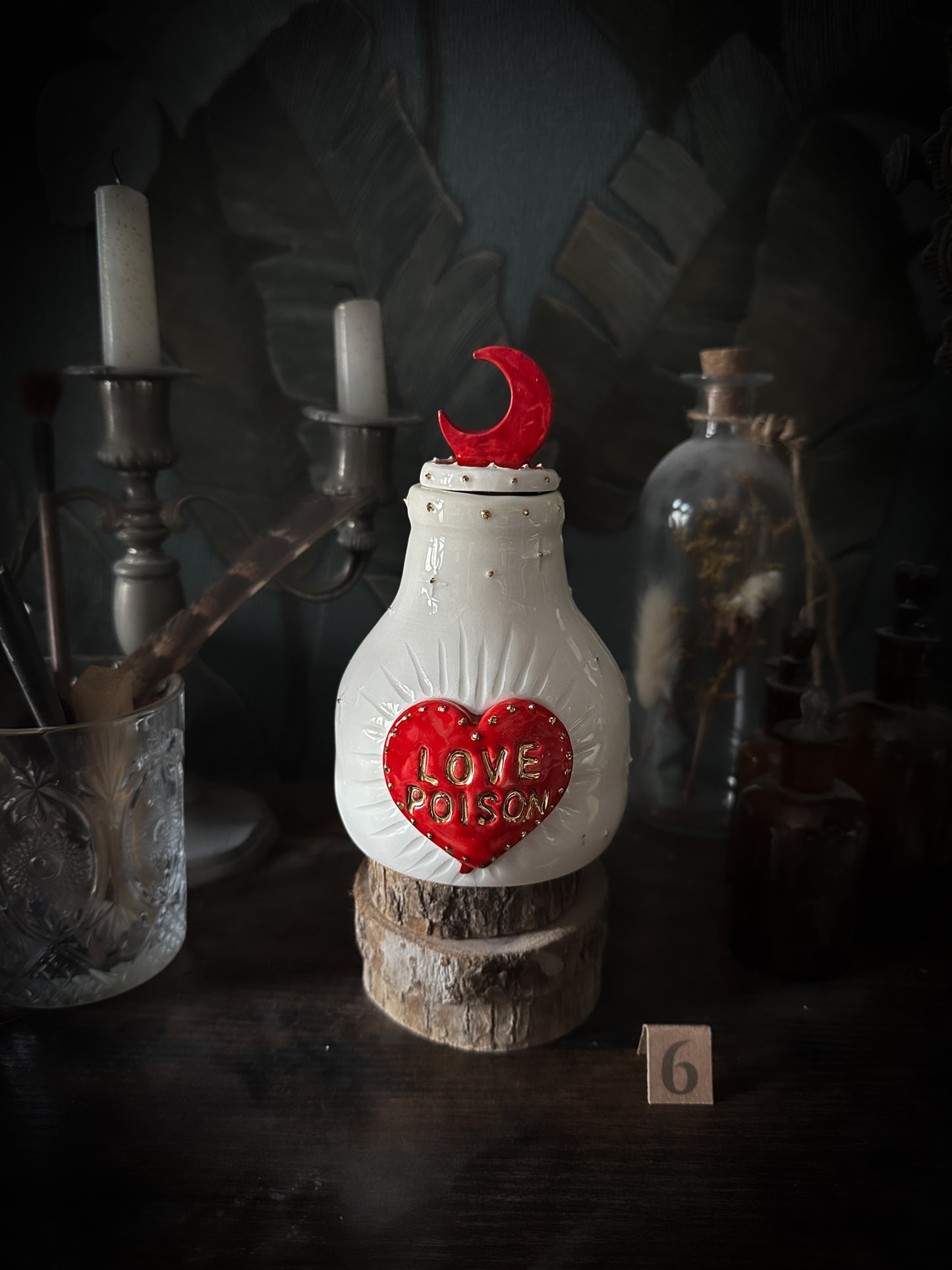 Love Poison — Ampolla in Ceramica n. VI