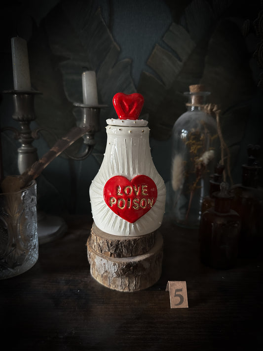 Love Poison — Ampolla in Ceramica n. V