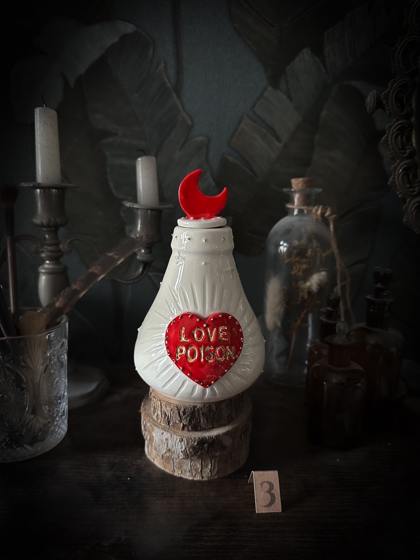 Love Poison — Ampolla in Ceramica n. III