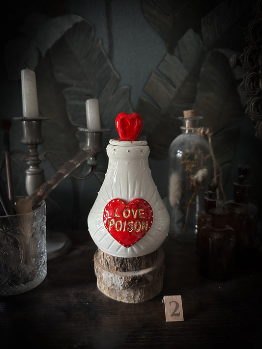 Love Poison — Ampolla in Ceramica n. II