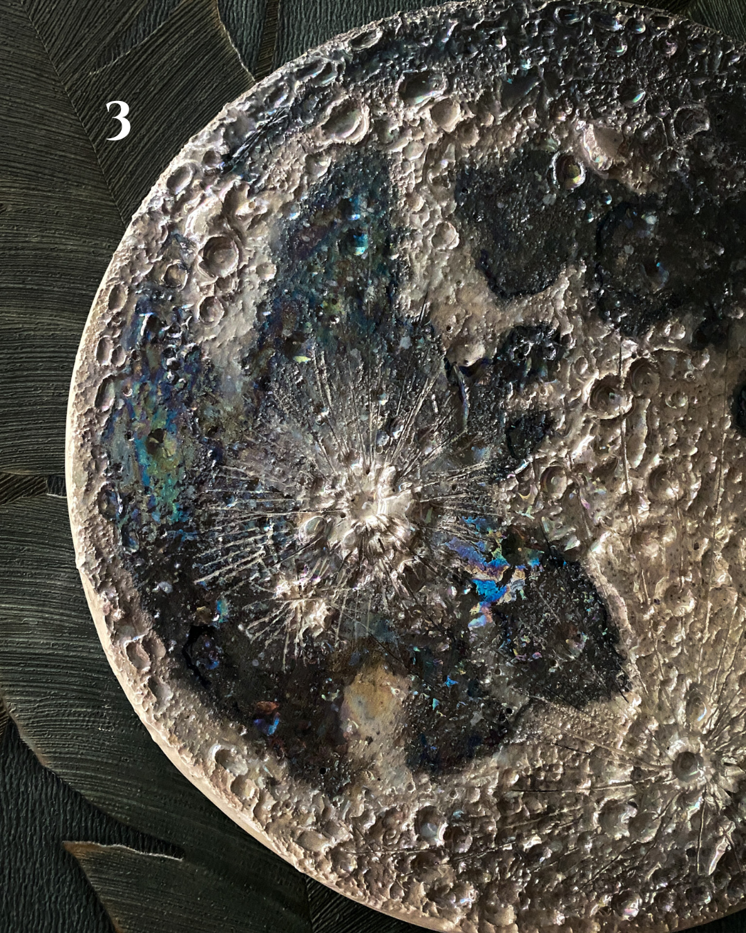 Gibbus Moon Glow | Luna Gibbosa in Ceramica