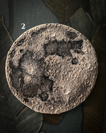 Medium Full Moon | Luna da muro in Ceramica