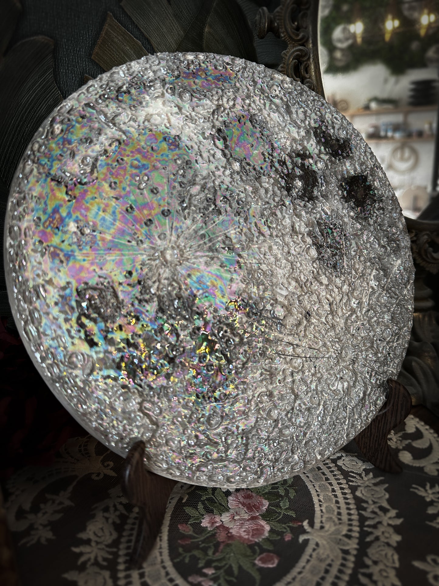 Luna Piena Iridescente - Grande_