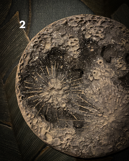 Medium Full Moon | Luna da muro in Ceramica