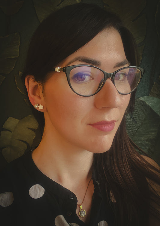 Semplicity Stars White | Orecchini stella bianchi in ceramica