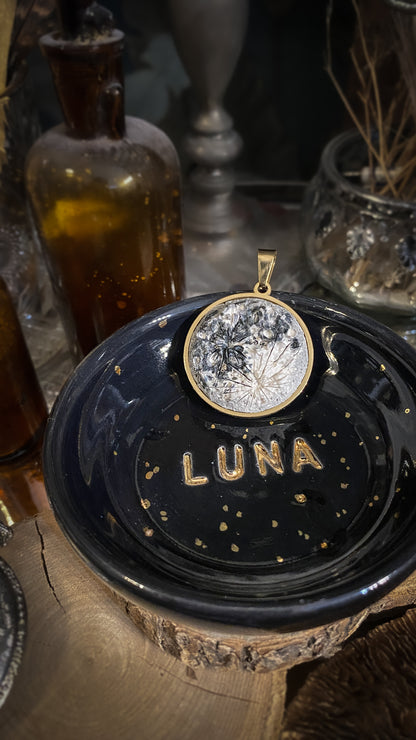 Stardust Mini Bowls – Ciotoline Lunari in Ceramica e Lustro Oro