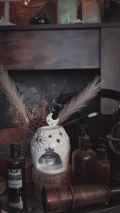 Moonlight Essence House – Brucia Aromi in Ceramica Artigianale