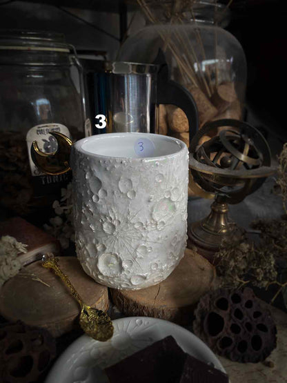 Moonlight Gold | Tazza Lunare in Ceramica