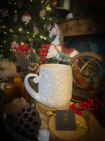 Moonlight Gold | Tazza Lunare in Ceramica