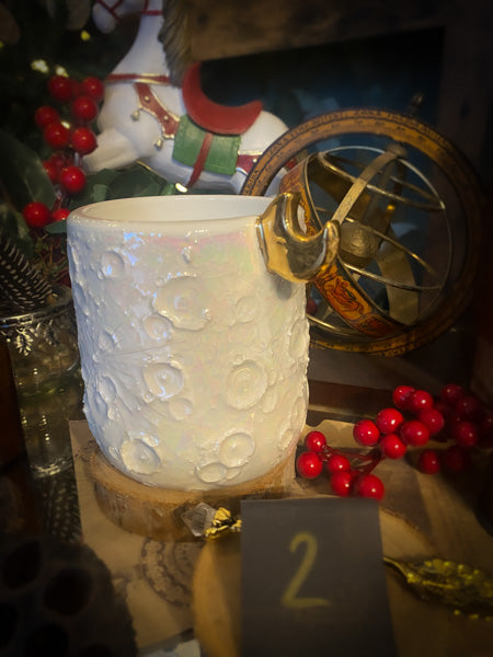 Moonlight Gold | Tazza Lunare in Ceramica