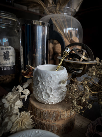 Baby Moonlight Gold | Tazzina Lunare in Ceramica