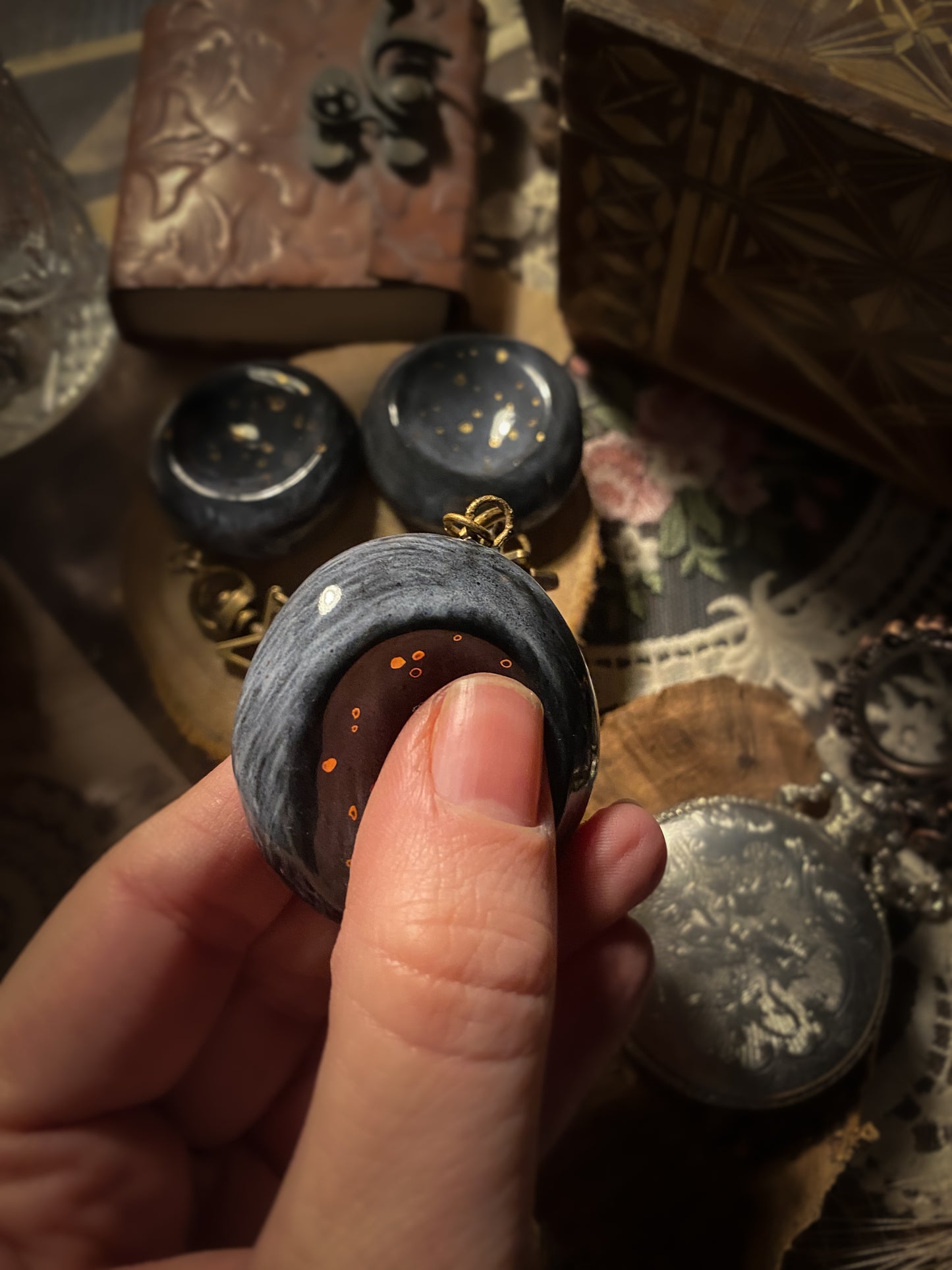 Worry Sky Stone | Portachiavi con pietra Anti stress